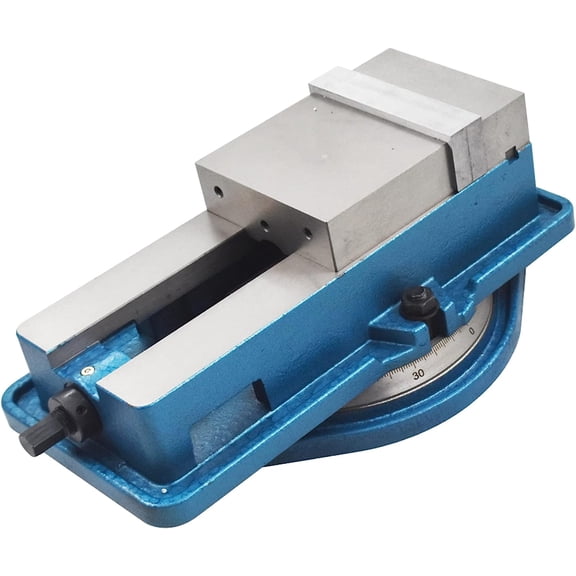 SEBLAFF Angle Fixed Flat Jaw Pliers 5 Inch with Base Vice Suitable for Precision Milling Machines Drilling Machines and Precision Parts