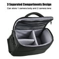 thumbnail image 3 of Camera Bag Travel Shoulder Bag Water-resistant Shock-proof for DSLR/SLR/Mirrorless Camera Case with Removable Dividers Camera Bag, 3 of 5