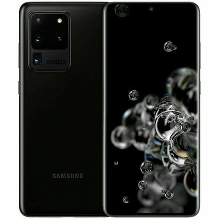 Pre-Owned Samsung Galaxy S20 Ultra 5G + SM-G988U - Verizon - 128GB Cosmic Black (Good)