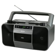 Jensen MCR-1500 Portable Stereo CD Player and Dual-Deck Cassette Player/Recorder with AM/FM Radio