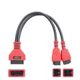 thumbnail image 5 of 12+8 Pin Cable Adapter Connector For MS906S/908S Scanner Main Test Cable 12+8 Pin Programming Cable Reddish black, 5 of 5