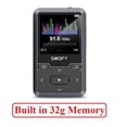 thumbnail image 2 of Reproductor MP3 Bluetooth Deportivo 32GB Con Clip - Pantalla 1.44", Radio FM, Podómetro, Libros Electrónicos Y Grabación, Ideal Para Correr Y Gimnasio, 2 of 9