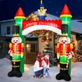 10FT Christmas Inflatable Archway Outdoor Decoration, Inflatable