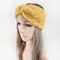 thumbnail image 2 of Knotted Elastic Winter Headband for Women Soft Warm Ear Cover Hair Accessory, 2 of 3