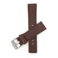 thumbnail image 1 of 22mm Leather Watch Band Strap, Stainless Steel Buckle, 1 of 7
