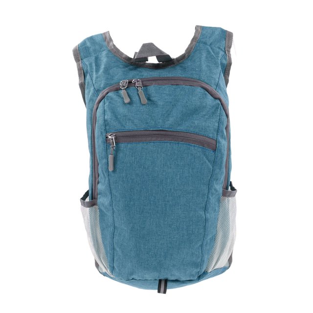 Bolsa de viaje Oxford tela de gran capacidad cinturón reflectante ligero plegable mochila de senderismo al aire libre verde