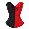 thumbnail image 2 of Women Sexy LaceBack Zip Corset Top Bustier G-string Body Shapewear, 2 of 6