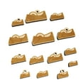 thumbnail image 1 of Tape Dispenser Roll Wood Mini Charms Shapes DIY Craft Jewelry - No Hole - 14mm (26pcs), 1 of 7