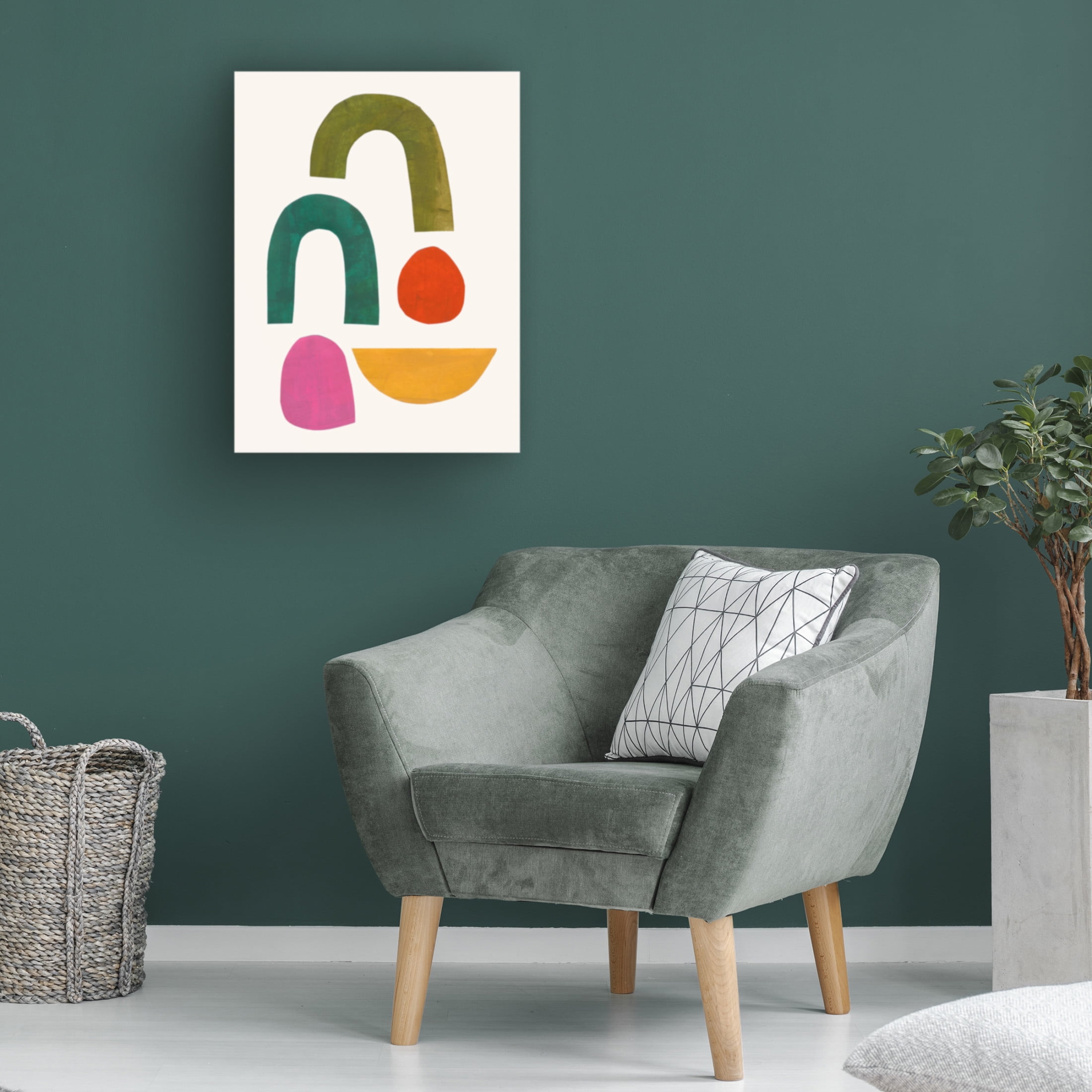 Trademark Fine Art Ejaaz Haniff Summer Pool Canvas Wall Art