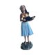 thumbnail image 5 of Muñeca hawaiana para salpicadero, muñeca en miniatura para salpicadero, figura hawaiana de resina, recuerdo decorativo de 6,3 "para adorno, decoración falda azul, 5 of 8