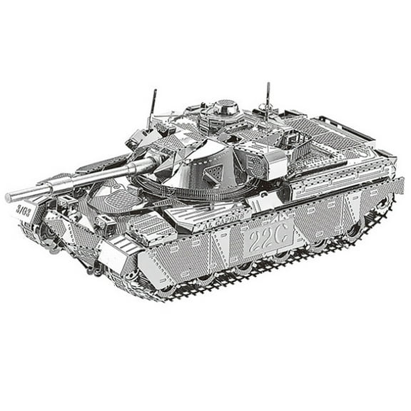 1:100 Military 3D Metal Kits Chief Tank MK50 Vehicle Model Vehicle Armored Collection(Unassembled Kit )