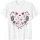 thumbnail image 1 of Love Heart Skeletons - Camiseta artística para el día de San Valentín, 1 of 2