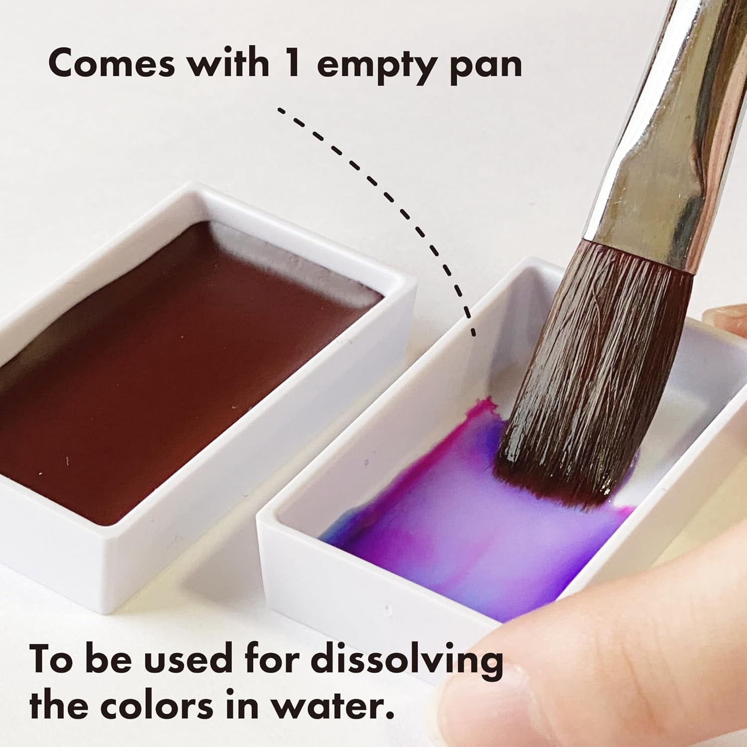 GANSAI TAMBI GRANULATING COLOR 5 colors set, Watercolor Paint Set, Professional-Quality for Artists and Crafters, AP-Certified, for Adult, Made in Japan