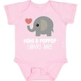 thumbnail image 3 of Inktastic Mimi and Poppop Love Me Grandchild Boys or Girls Baby Bodysuit, 3 of 5