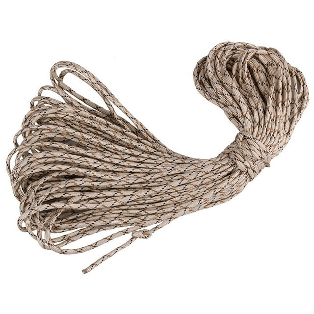 Corde Tressée de Tente de Camping à 7 Cœurs 5mm 31m pour Maison Extérieure