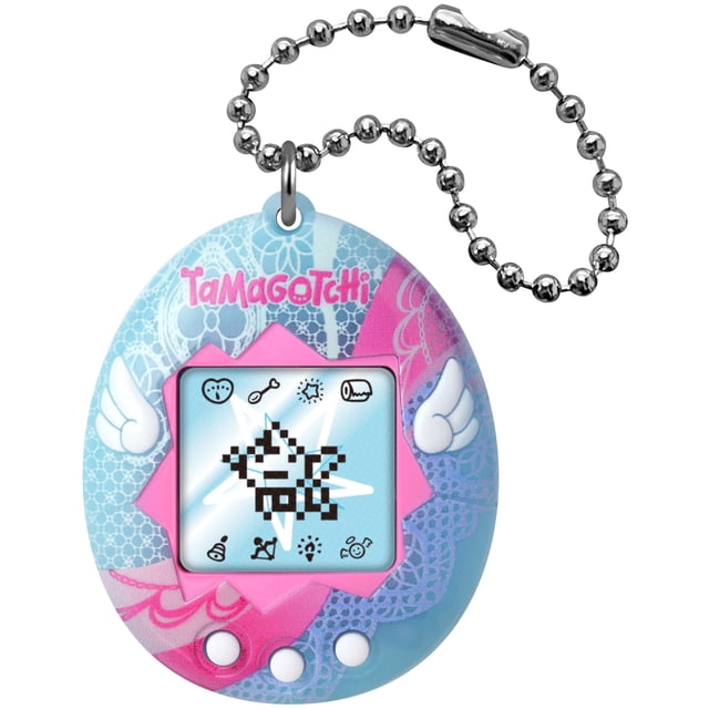 Encaje de ángel Digital Pet Tamagotchi original con cadena para más de 8 años