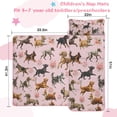 thumbnail image 5 of Dogs with Pioneer Flower Toddler Nap Mats for Kids Preschool,Sleeping Mat Bag or Kids,Toddler Sleeping Bag,Toddler Nap Mat or Daycare, 5 of 6