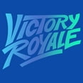 thumbnail image 2 of Boy's Fortnite Victory Royale Gradient Logo Graphic Tee Royal Blue X Large, 2 of 5