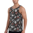 thumbnail image 2 of Gaeub Japanese Sushi Hashi Men's Athletic Tank Top, Workout Sleeveless Shirts, Running Tank Tops for Gym, Running, Training - Small, 2 of 9