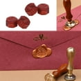 thumbnail image 3 of Cuentas Sello Cera Kuymtek 100 Uds Octágono Vintage Hecho A Mano, 3 of 7