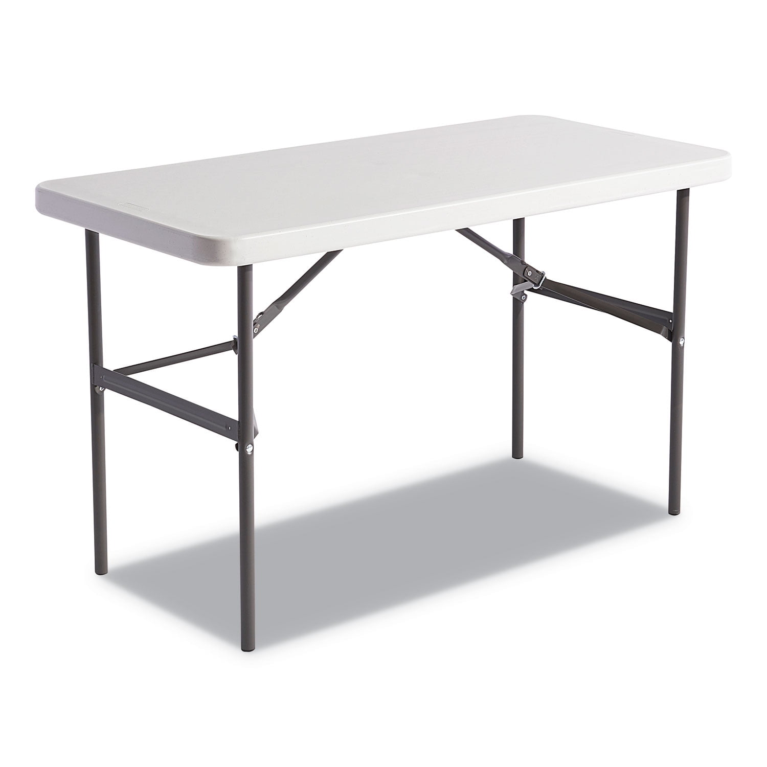 Alera Banquet Folding Table, Rectangular, Radius Edge, 48 x 24 x 29