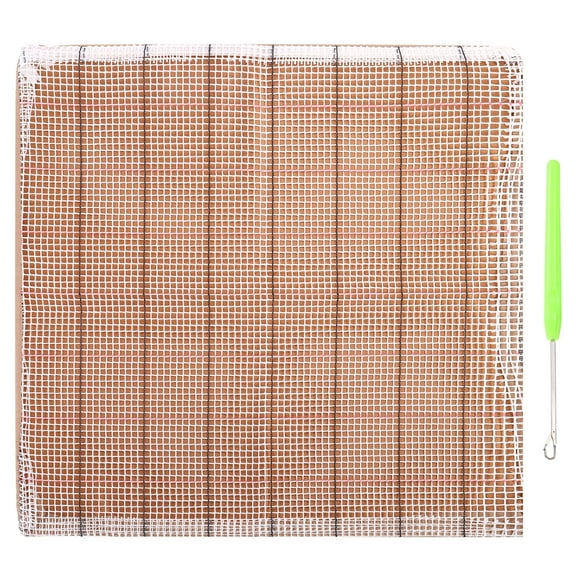 Latch Hook Kit, Latch Hook Pillow Kits Pillow Making Kit for Adults DIY Craft Home, 50x50cm