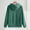 thumbnail image 6 of lcziwo Womens Oversized Hoodies Y2k Athletic Long Sleeve Sweatshirts with Pockets Solid Color Drawstring Hoodie Winter 2026 Green,S, 6 of 8