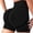 Black, variant on JGNGSHN Power Athletic Workout Shorts for Women Scrunch Shorts Seamless High Waisted Contour Gym Yoga Biker