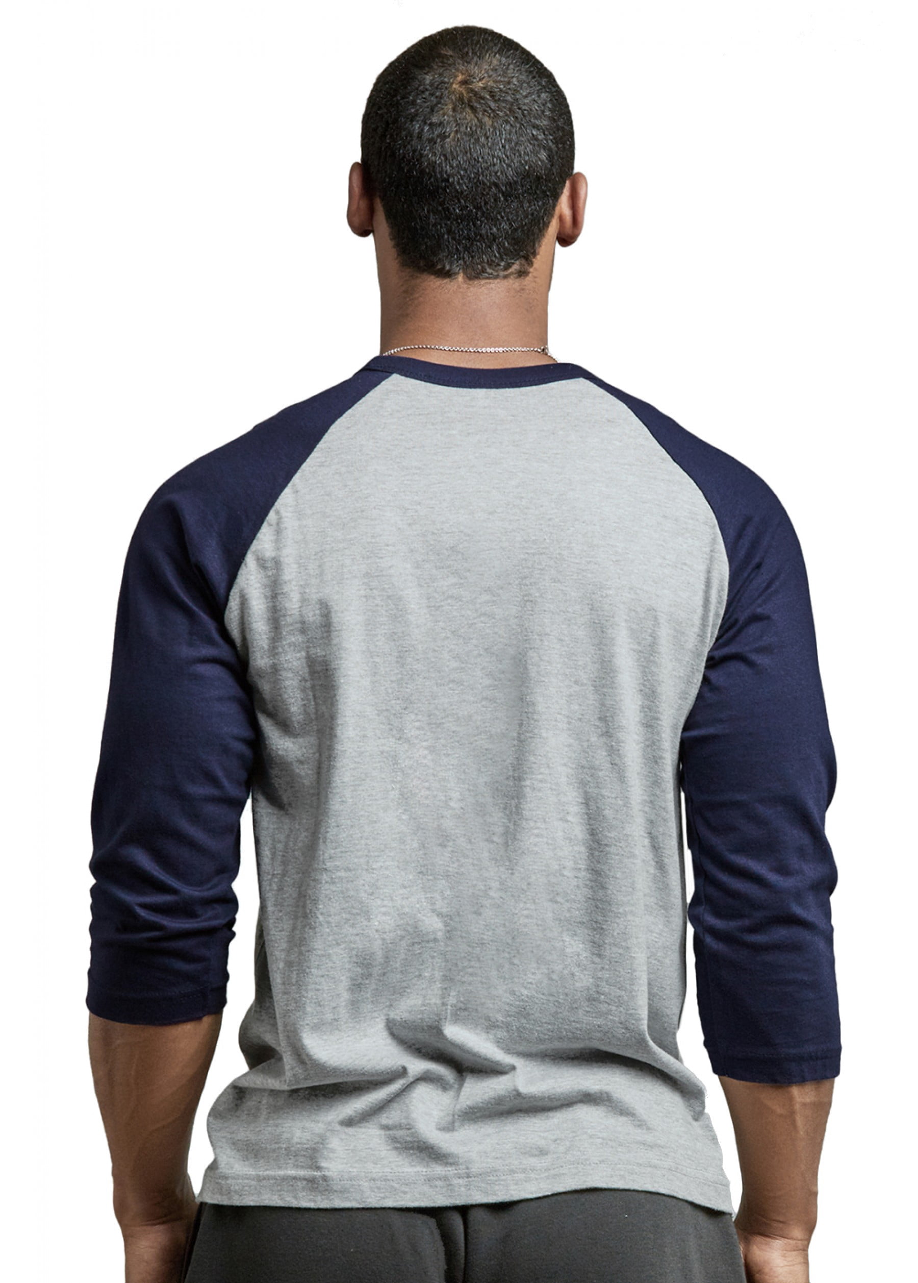 247 Frenzy Men's Essentials Top Pro 3/4 Sleeve Raglan Baseball Tee