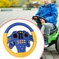thumbnail image 6 of MERIGLARE Round Steering Wheel Toy Kids Electric Wheel Toy Pretend Play Educational with Music and Light Car Driving for Children Gifts blue, 6 of 8