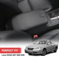 thumbnail image 3 of KBH Center Console Armrest Cover for Lexus ES350 2007 2008 2009, Leather Middle Console Lid Cover Replacement Skin Upholstery Interior Tirm, Black, 3 of 9