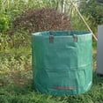 thumbnail image 3 of Hyasfey Heavy Duty Leaf Bag Reusable Yard Waste Bag Collapsible Lawn Bag Garden Leaf Collection Bag for Grass Clippings Branches, 3 of 6