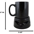 thumbnail image 2 of Wicca Vampire Bat Black Cup With Candle Holder Mug Warmer Shadow Caster Set, 2 of 10
