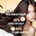 thumbnail image 3 of Hair Dye Shampoo Light Brown 200ml, Instant Grey Coverage with Natural Plant Formula, Nourishing Color, 3 of 4