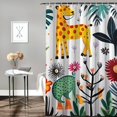 BCIIG Jungle Annabel Kidston Naive Art Bathroom Decor Set with Hooks