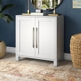 thumbnail image 4 of Evelyn&Zoe Chabot 28" Wide Rectangular Accent Cabinet, White, 4 of 7