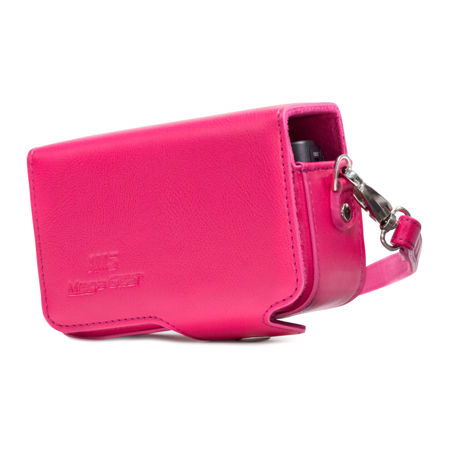 Megagear Mg17 Leather Camera Case With Strap Compatible With Sony Cyber Shot Dsc Rx100 Vii Dsc Rx100 Vi Dsc Rx100 V Dsc Rx100 Iv Dsc Rx100 Iii Dsc Rx100 Ii Hot Pink Walmart Com Walmart Com
