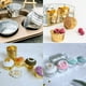 thumbnail image 4 of Taza desechable para hornear pasteles a prueba de aceite, doble cara, oro + plata (50 piezas) Ormromra LL-2030, 4 of 7