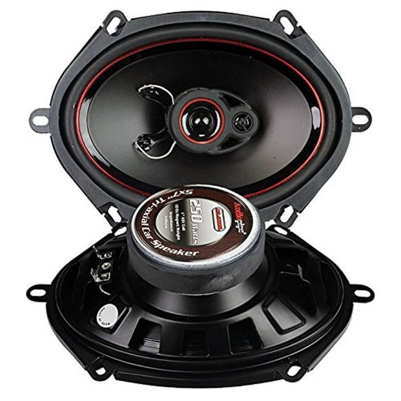 AUDIOPIPE SPEAKER 5X7 3-WAY (pair) 250 WATT PP CONE