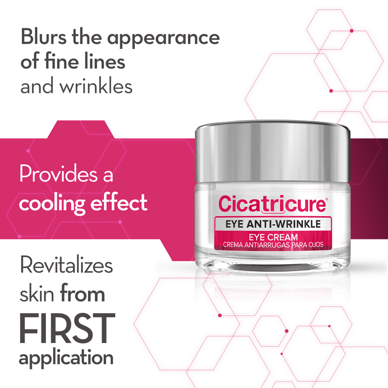 Cicatricure Anti-Wrinkle Eye Cream, Brightening, Reduces