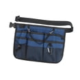 thumbnail image 3 of Bolsa de cinturón organizador de enfermería con bolsillo de engranaje de múltiples compartimentos para trabajo de camarero DIY Azul oscuro, 3 of 8