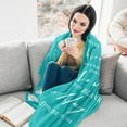 thumbnail image 2 of Get Well Gifts for Women After Surgery Hug Blanket Sunflower Gifts for Women Get Well Soon Gift for Women Friends Coworkers Feel Better Inspirational Gifts for Women Healing Blanket 50"*60" Purple, 2 of 5