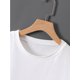 thumbnail image 3 of Loose-Fitting Round-Neck T-Shirt for Women with Star Letter Print, Lightweight Pullover for Spring And Summer, Short-Sleeved Casual Sports Top., 3 of 6