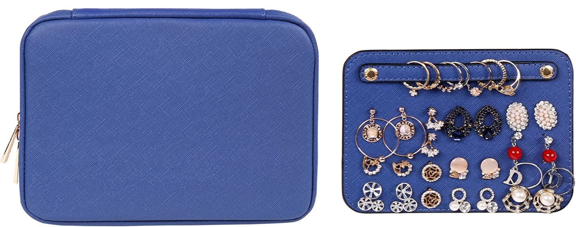 Jewelry Organizer Boxes for Women，Oriental Retro Style Large Vegan