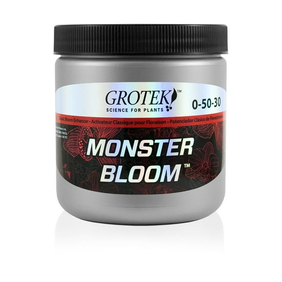 Grotek GTMB6060 Monster Bloom Hydroponic nutrients, 10kg Black