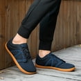 thumbnail image 7 of Mens Wide Width Barefoot Shoes Walking Shoes Zero Drop Mesh Tennis Shoes Casual Sneakers 7 Wide,Navy, 7 of 7