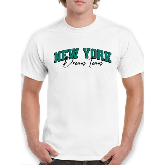 Retro College New York T-Shirt Men -Image by Shutterstock, Male x-Large