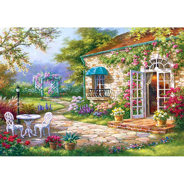 Taladro Diamante Pintura (DE0539) 5D DIY Paisaje cuadrado completo Kit de punto de cruz (C025) 50x70cm FLhrweasw Nuevo