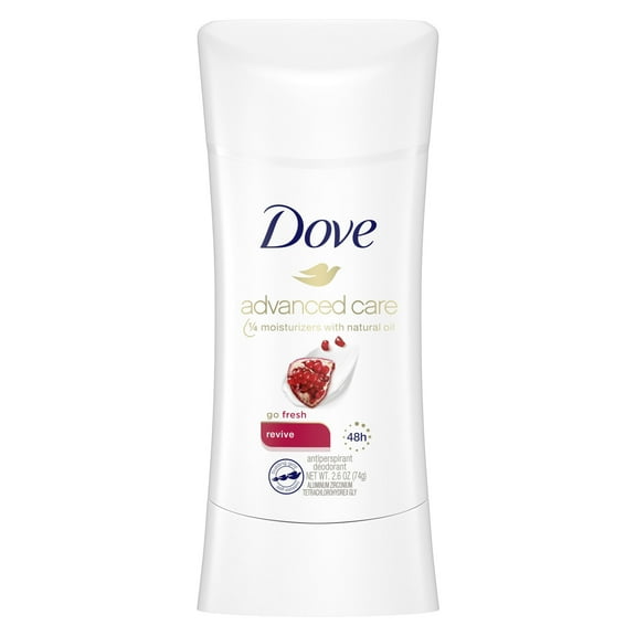 Dove Advanced Care Antiperspirant Deodorant Stick, Revive, 2.6 oz