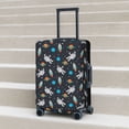 thumbnail image 6 of Fuzoiu Space Print Suitcase Cover,Washable Luggage Covers for Suitcase,Elastic Luggage Protector Cover,Scratch Resistant Travel Suitcase Covers-X-Large, 6 of 7
